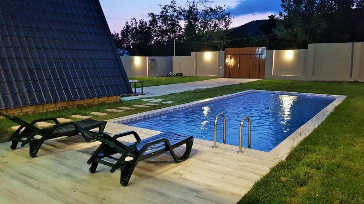 Qafqaz Wood Chalet Gabala Exterior photo
