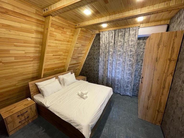 Qafqaz Wood Chalet Gabala Exterior photo