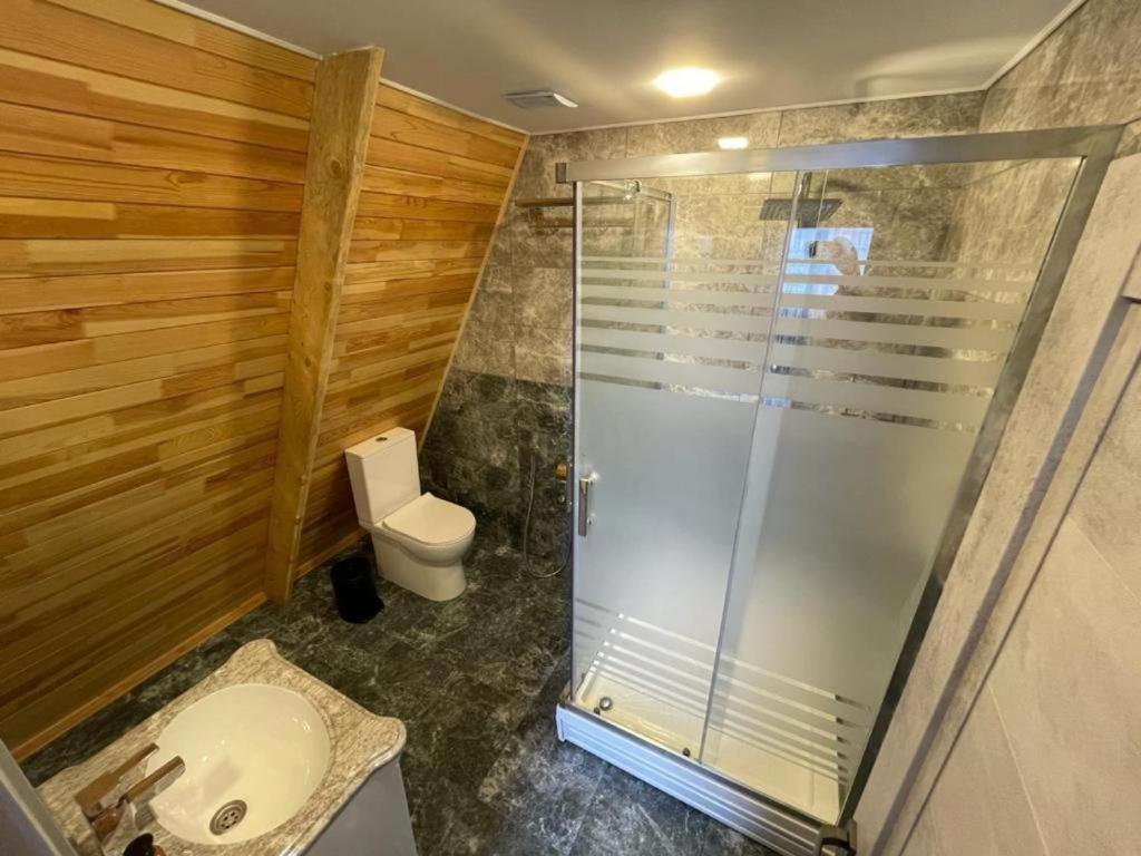 Qafqaz Wood Chalet Gabala Exterior photo