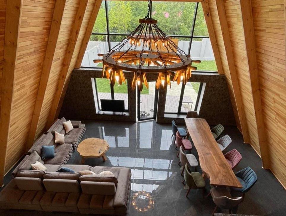 Qafqaz Wood Chalet Gabala Exterior photo