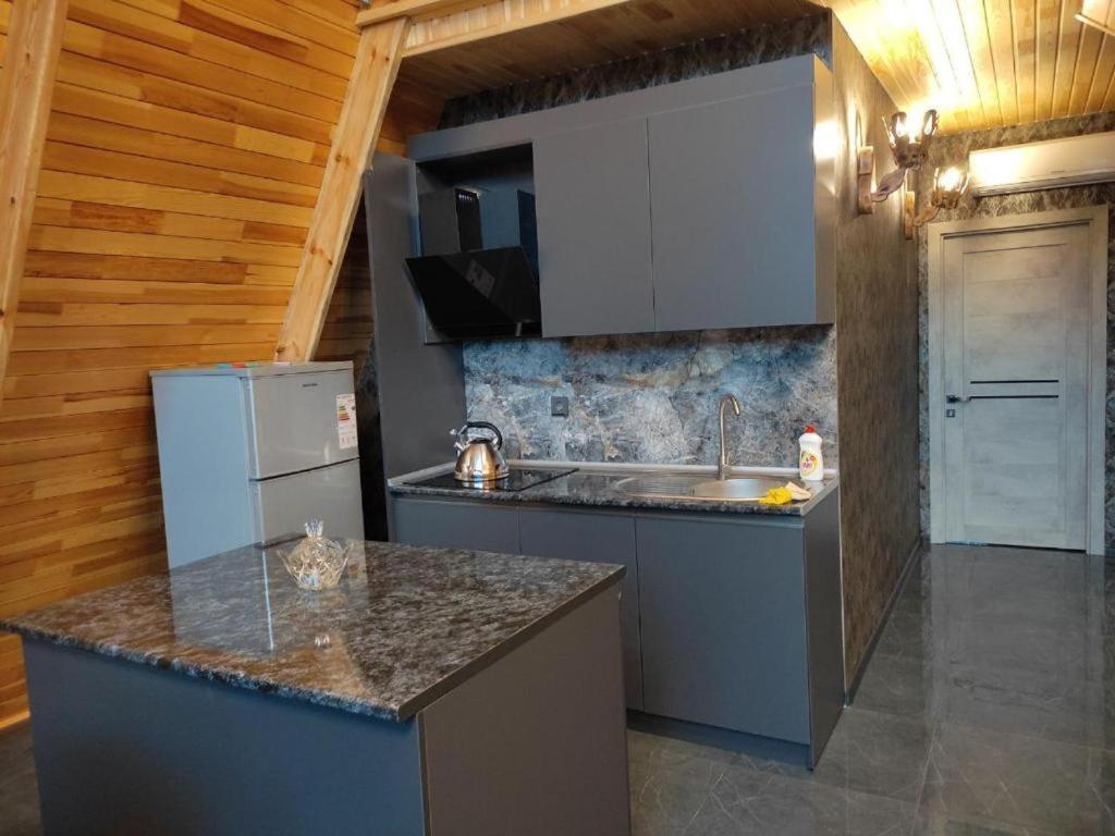 Qafqaz Wood Chalet Gabala Exterior photo