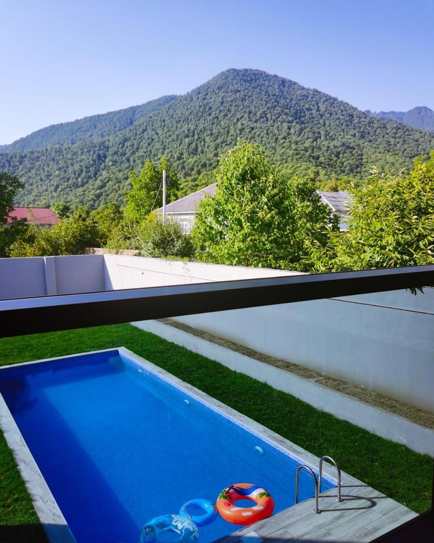 Qafqaz Wood Chalet Gabala Exterior photo