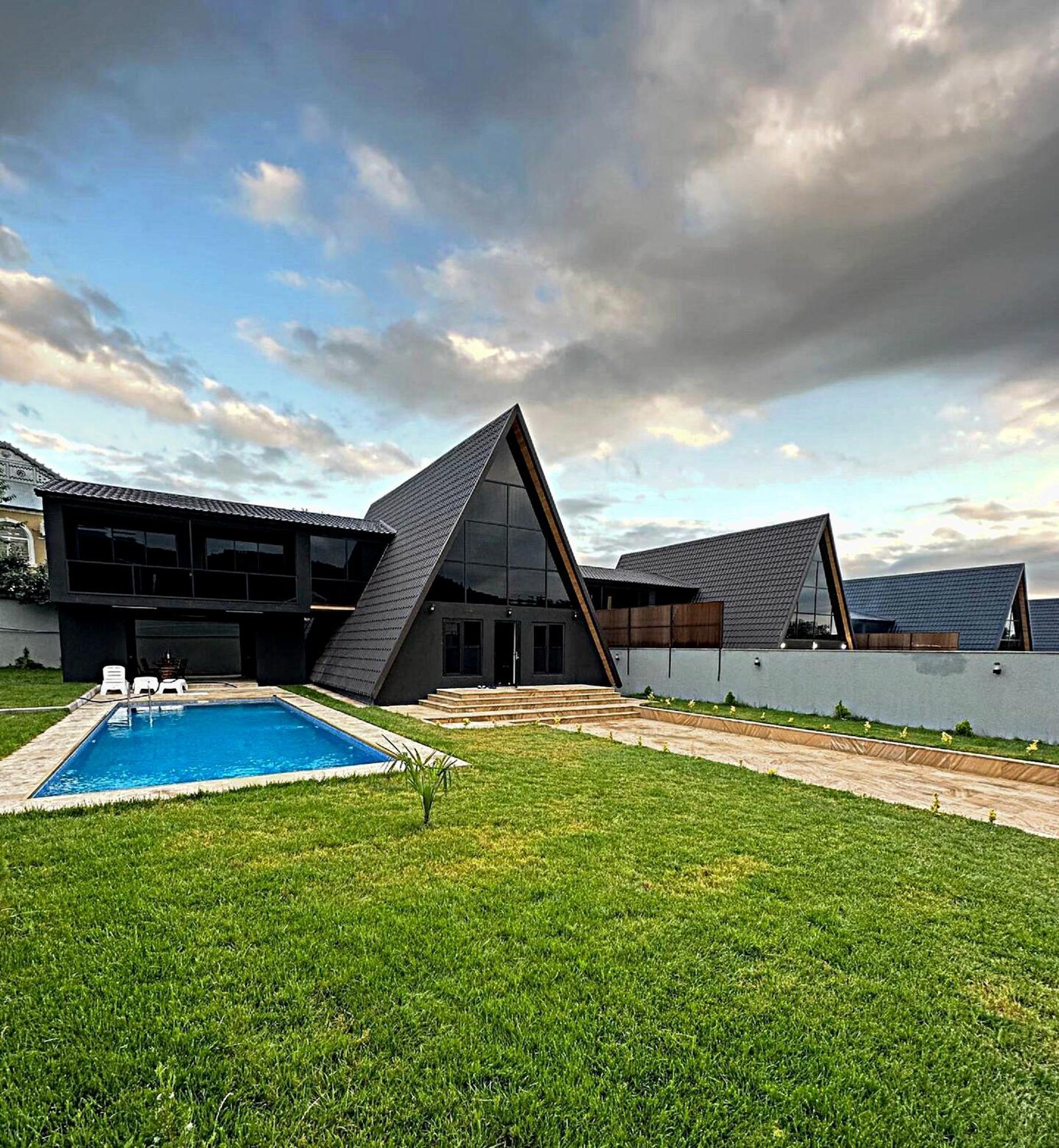 Qafqaz Wood Chalet Gabala Exterior photo