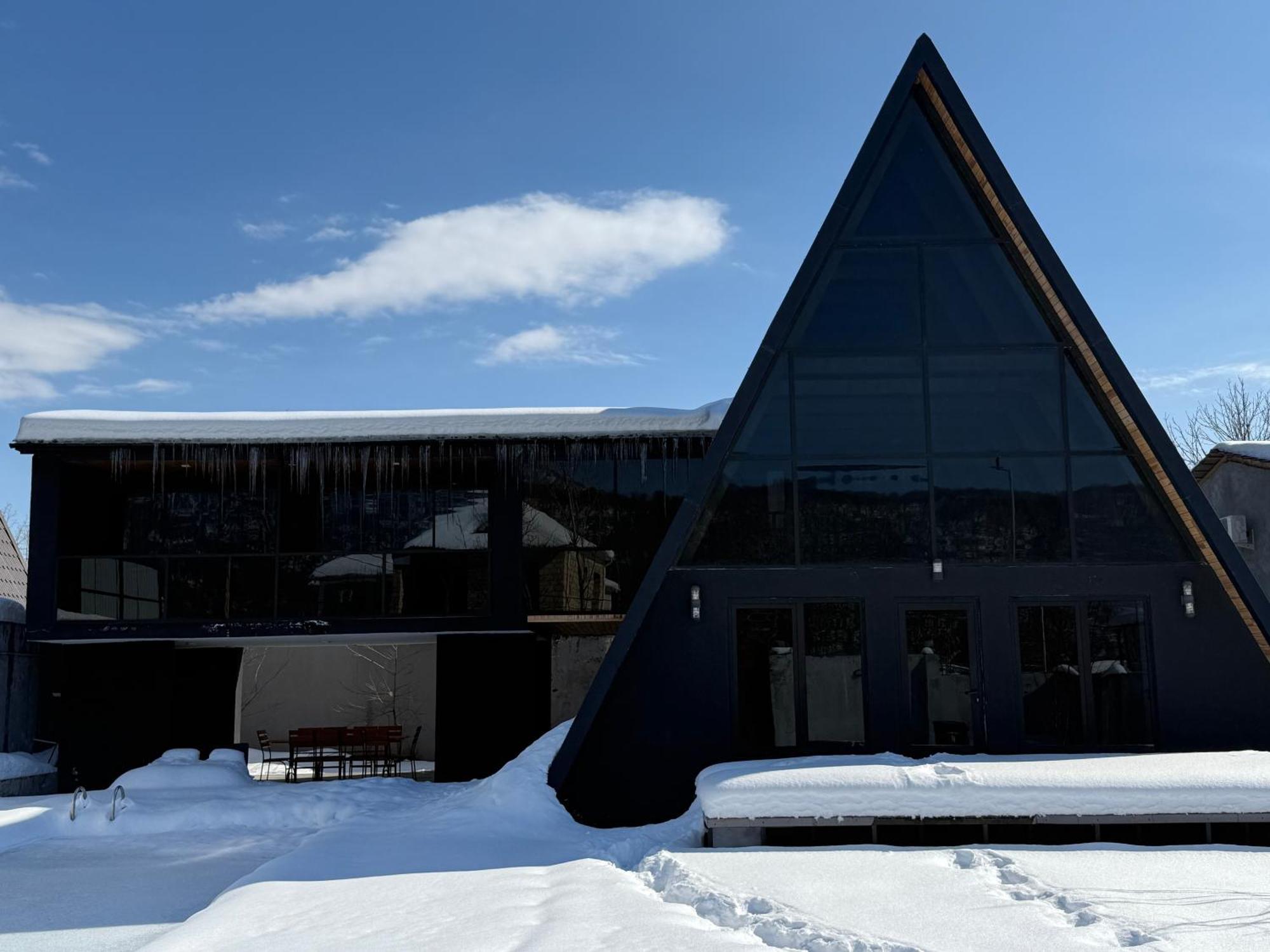 Qafqaz Wood Chalet Gabala Exterior photo